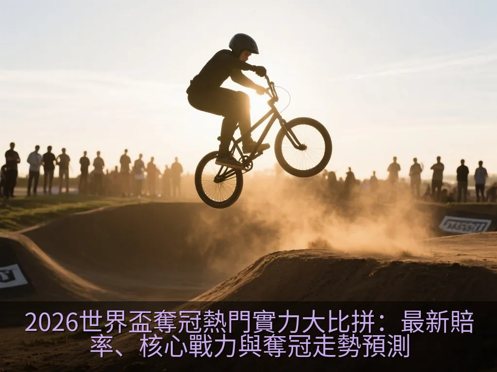 一個精緻的金色獎盃剪影在聚光燈下閃耀，乾淨現代的體育博物館背景，電影般的照明效果